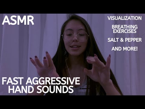 ASMR Fast And Aggressive Mouth Sounds Hand Movements Rambles