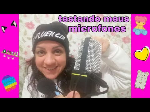 Asmr Testando Meus Microfones The ASMR Index