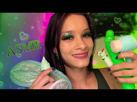 ASMR Gatilhos Verdes Tenha Um Sono Profundo E Relaxante Em 5