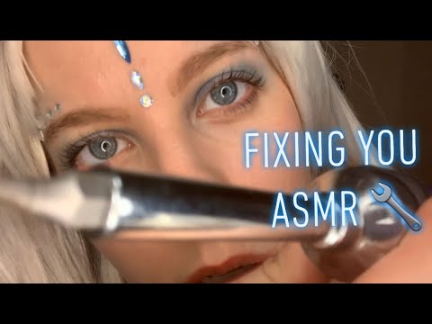 ASMR Fixing You Robot Repair Mechanic Close Up Whispers Personal