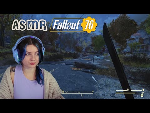 ASMR Fallout 76 Relaxing Gameplay Session Whispering Mouse Clicking