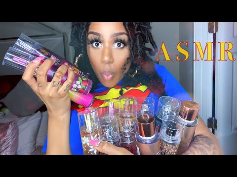 ASMR Bath And Body Works Store Roleplay Tapping Scratching Liquid Sounds