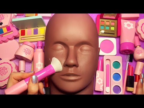 ASMR Wooden Makeup On Mannequin The ASMR Index