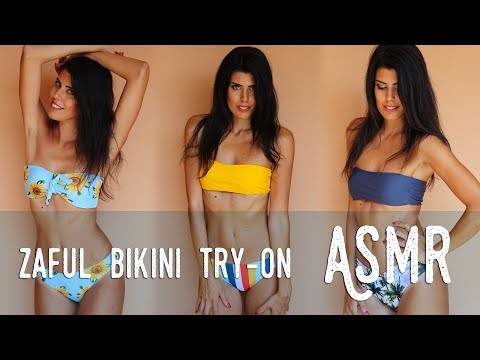 ASMR Ita ZAFUL BIKINI Try On Haul PRIMA PARTE Whispering