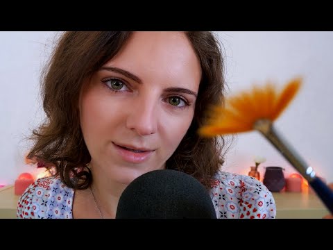 Asmr Face Brushing To Relieve Stress Mic Brushing Personal Attention