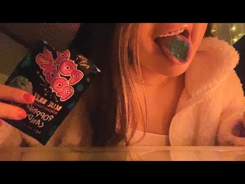 Lofi Asmr Pop Rocks Mouth Sounds Tapping Trigger Words