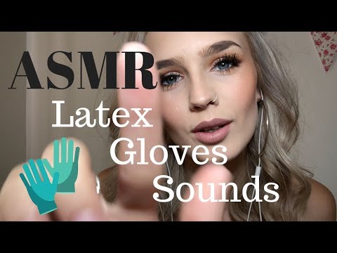 ASMR Latex Gloves With Oil Sounds For Tingles Sleep