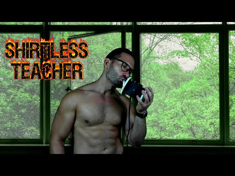 ASMR Shirtless Teacher Nibbles On Your Ears Role Play