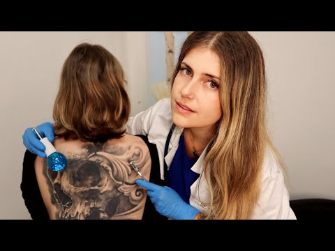 Asmr Real Person Full Body Exam Cranial Nerves Abdominal Back