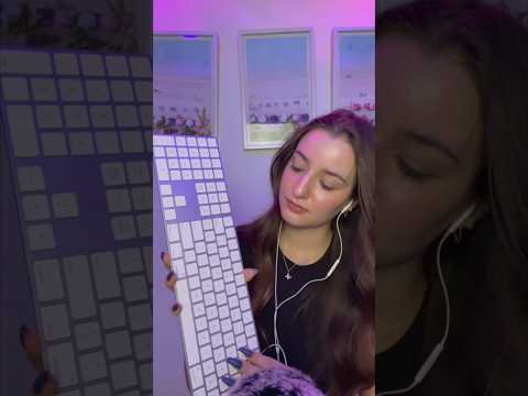 Keyboard Tapping ASMR Tapping Keyboard Clicky Asmrshorts Shorts