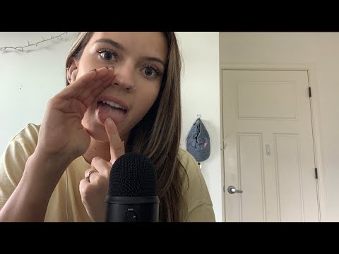 ASMR Mouth Sounds Fast And Slow No Talking Almost