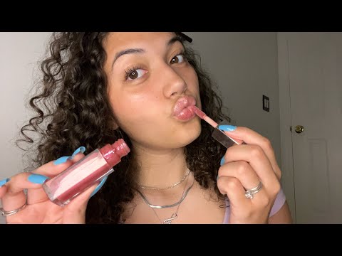 ASMR Doing My Makeup Rambles W Fast And Aggressive Tapping