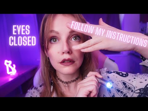 Asmr Follow My Instructions Eyes Closed Light Triggers Ear To Ear