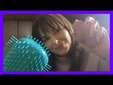 LOFI ASMR W Build Up Tapping Scratching Screen Tapping A Bit