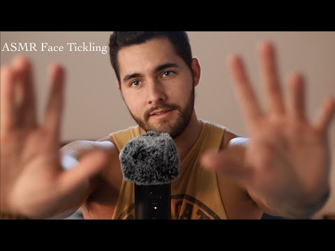 Asmr Tickling Your Face Until You Fall Asleep Male Personal Attention