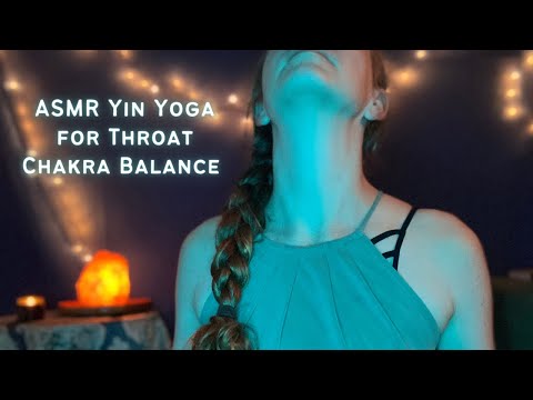 MY FIRST ASMR Yin Yoga Video Root Chakra Balance Soft Spoken