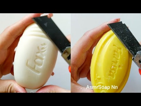 Dry Soap Carving ASMR Relaxing Sounds No Talking Satisfying ASMR