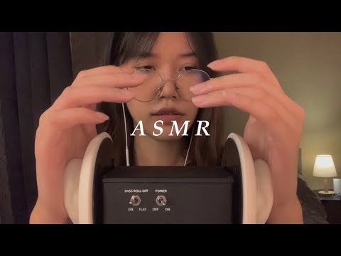 ASMR Oil Textured Ear Massage NO TALKING นวดห ฝนจะตก