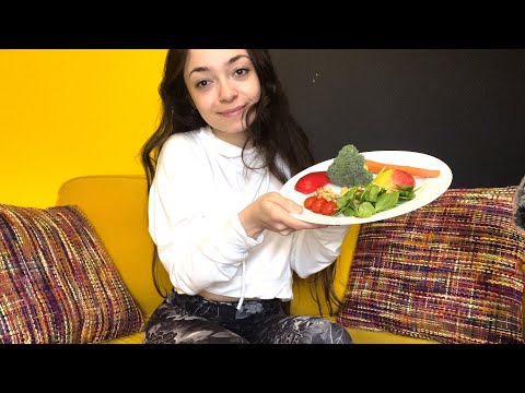 ASMR Eating Crunchy Snacks Chewing Mouth Sounds