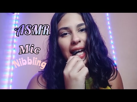 ASMR MICROFONE DENTRO DA BOCA MIC NIBBLING SONS DE BOCAS