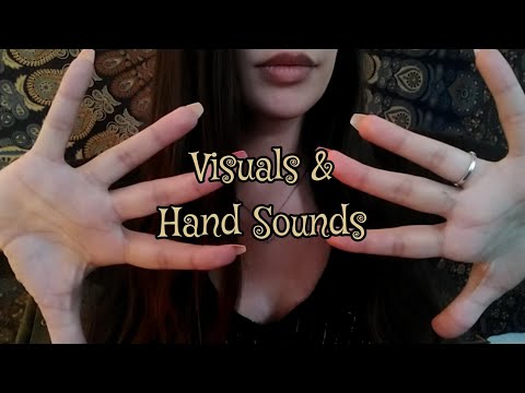 ASMR Fast Aggressive Hand Sounds Visuals Nail Clicking Tapping