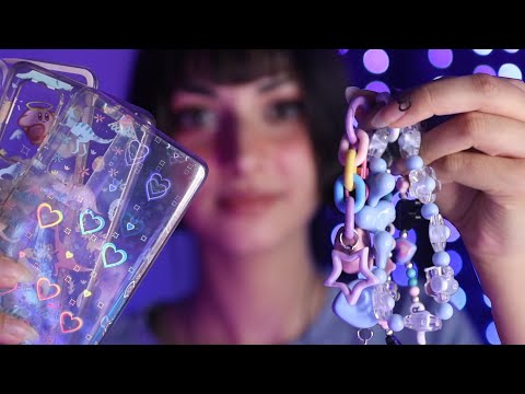 ASMR Tapping On Phone Cases And Charms