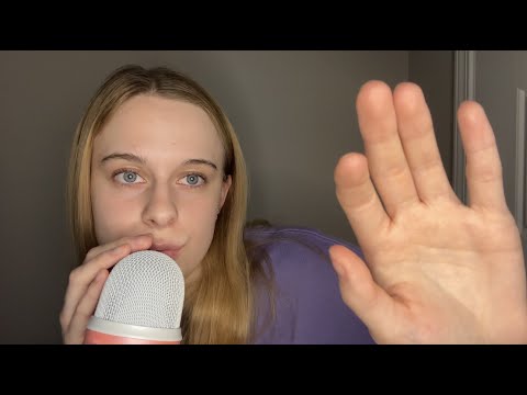 ASMR Mouth Sounds And Inaudible With Other Triggers Tapping Mic