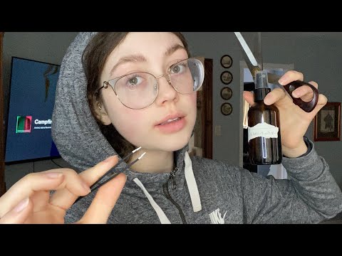 ASMR Removing Your Negative Energy Snip Pluck Brush