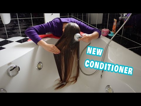 Asmr Hair Wash Washing My Long Hair Forward Hair Washing No Talking