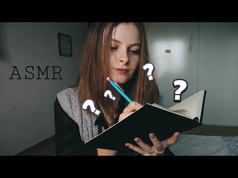 ASMR Je Te Pose Des Questions The ASMR Index