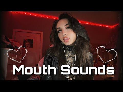 Asmr Pure Mouth Sounds At Sensitivity Fast Aggressive Wet Dry