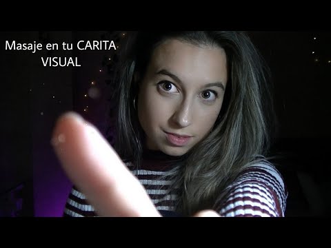 ASMR MASAJE En Tu Carita Muy VISUAL Para DORMIR En Minutos Pau ASMR