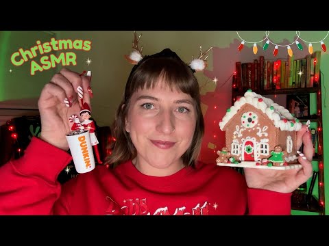 ASMR Cozy Christmas Items Haul Lots Of Tingly Tapping Scratching