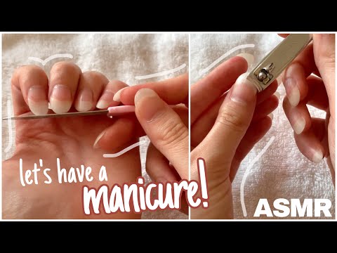 Asmr Manicure Session Nail Care Routine