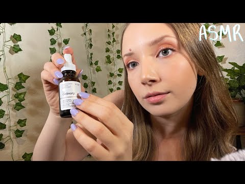 Asmr Tapping Reviewing Skincare Items