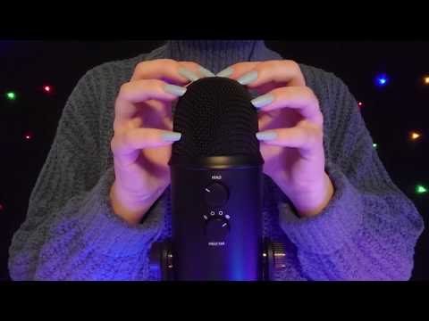 ASMR Slow Microphone Scratching Without Windscreen No Talking