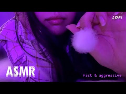 Asmr Fast Aggressive Scratching And Tapping Lofi Asmr