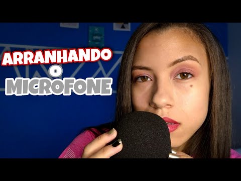 Arranhando Microfone E Sons De Boca Intenso Para Arrepiar Asmr