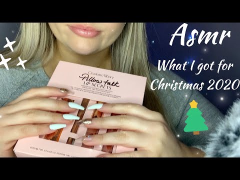 Asmr Showing You What I Got For Christmas Tapping Scratching