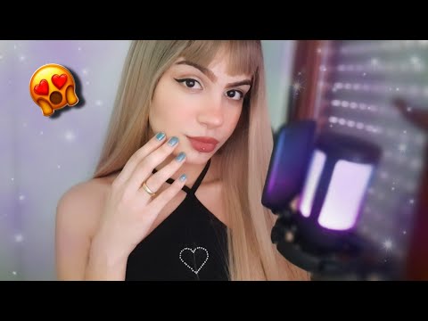 ASMR O MICROFONE DENTRO DA BOCA SONS DE BOCA MUITO RELAXANTES