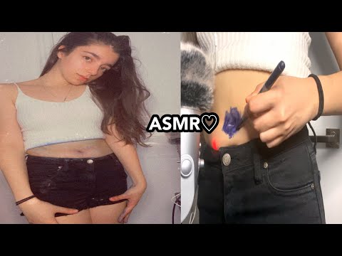 Asmr Playing With Belly Button Cup Suctioning Lotion Stomach