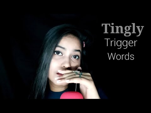 ASMR My Favorite Tingly Trigger Words Closeup Whispering