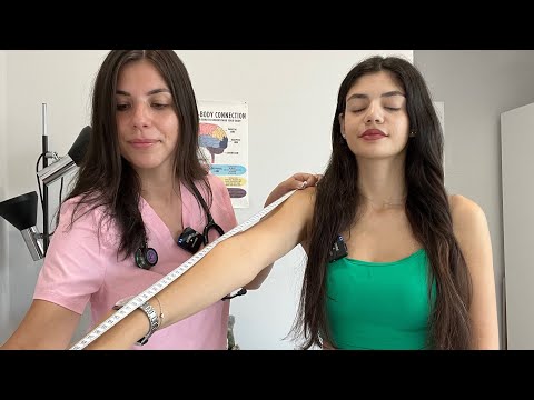 Asmr Real Person Head To Toe Medical Exam Cranial Nerves Scalp