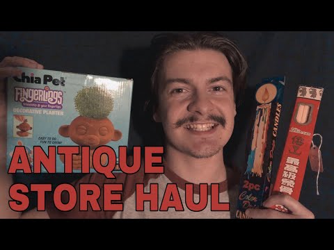 [ASMR] Antique Store Haul 4
