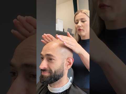 💈Satisfying PRO Bald Look Maintenance #shave #asmr #barber #barbershop