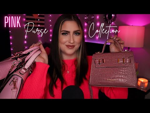 ASMR | Pink Purse Collection🩷(ft. Teddy Blake)