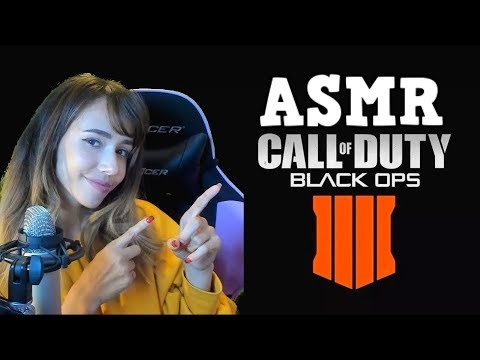 ASMR Reaction to Call of Duty Black Ops 4 - BLACKOUT - Gameplay + First Impressions! (Full Whispers)