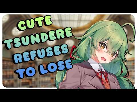 Exam Prep With Your Academic Rival [F4A] [Enemies to ???] [Rivalry] [Slight Tsundere]