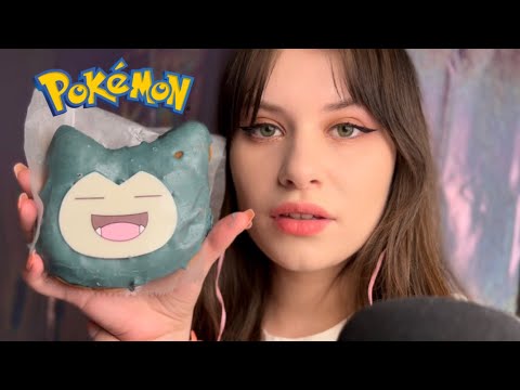 Asmr Dona 🍩de Pokémon 🍬y gomitas 🍭(#asmrenespañol)