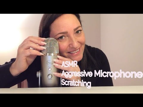 ASMR Aggressive Microphone Scratching